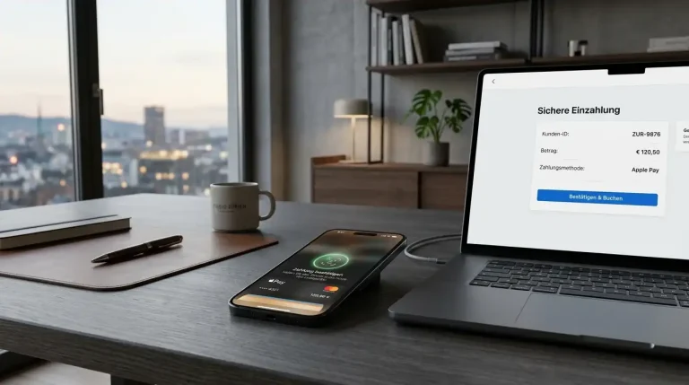 Apple Pay Casino-Einzahlung per iPhone in Österreich